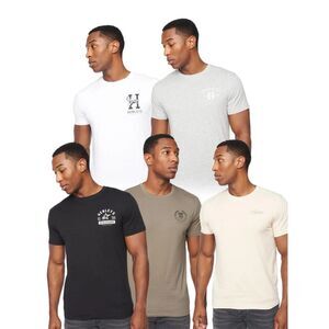 Henleys Mens Bayard T-Shirt (Pack of 5) / Multicolored